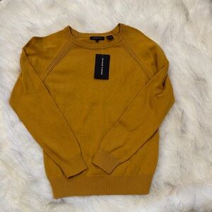 JEANNE PIERRE Women's Mustard (Maple Golf) color Crewneck Sweater